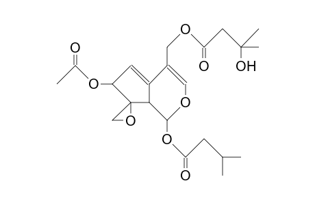 5-Acetyl-8-valeryl-10-hydroxyvaleryl-valepotriat
