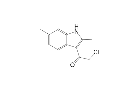 2-chloro-1-(2,6-dimethyl-1H-indol-3-yl)ethanone