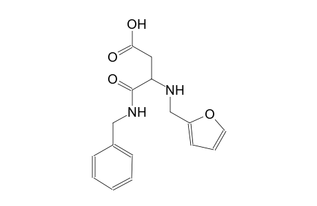 4-(benzylamino)-3-[(2-furylmethyl)amino]-4-oxobutanoic acid