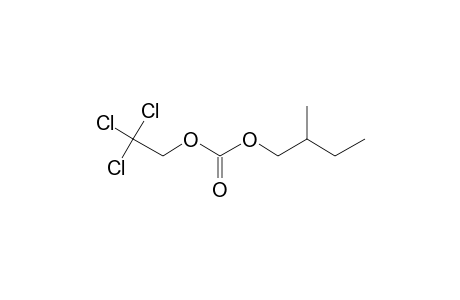 Carbonic acid, 2-methylbutyl 2,2,2-trichloroethyl ester