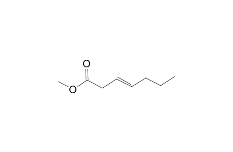 3-Heptenoic acid, methyl ester, (E)-