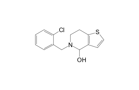 Ticlopidine-M (HO-) MS2