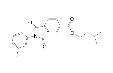 1,3-Dioxo-2-m-tolyl-2,3-dihydro-1H-isoindole-5-carboxylic acid, 3-methylbutyl ester