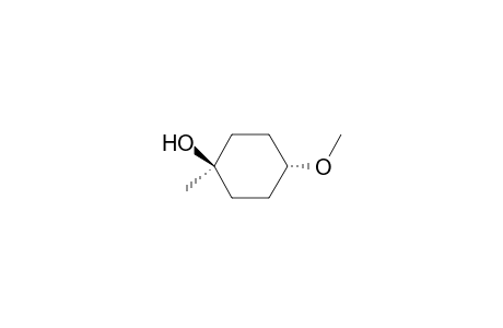 Cyclohexanol, 4-methoxy-1-methyl-, trans-