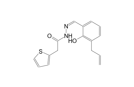 2-thiopheneacetic acid, 2-[(Z)-[2-hydroxy-3-(2-propenyl)phenyl]methylidene]hydrazide