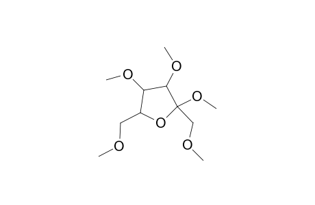 .beta.-D-Fructofuranoside, methyl 1,3,4,6-tetra-O-methyl-