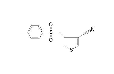 4-[(4-methylphenyl)sulfonylmethyl]thiophene-3-carbonitrile