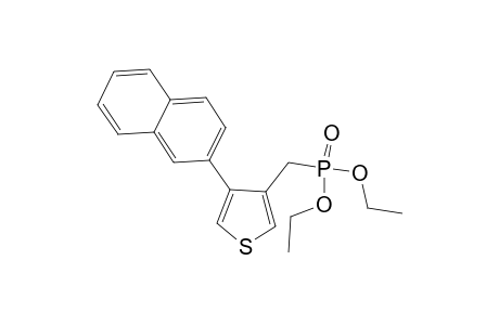 Diethyl ((4-(naphthalen-2-yl)thiophen-3-yl)methyl)phosphonate