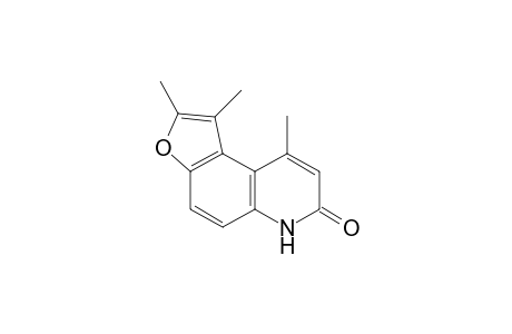 1,2,9-trimethylfuro[3,2-f]quinolin-7(6H)-one