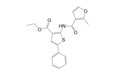 ethyl 2-[(2-methyl-3-furoyl)amino]-5-phenyl-3-thiophenecarboxylate