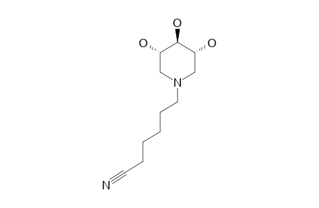 N-(5-CYANO)-PENTYL-1,5-DIDEOXY-1,5-IMINOXYLITOL