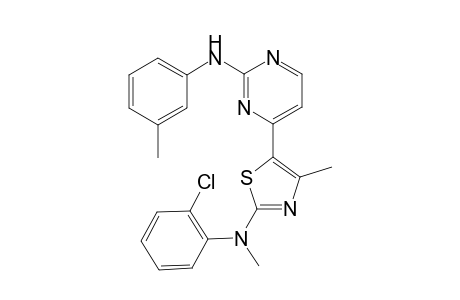 (4-{2-[(2-Chloro-phenyl)-(methyl)l-amino]-4-methyl-thiazol-5-yl}-pyrimidin-2-yl)-m-tolyl-amine