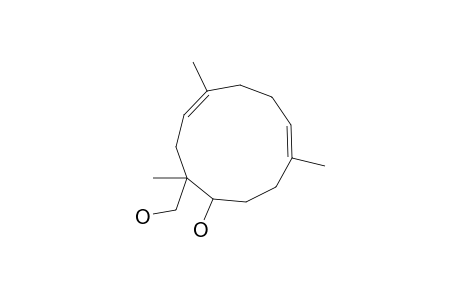 2-(Hydroxymethyl)-2,5,9-trimethylcycloundeca-4,8-dien-1-ol