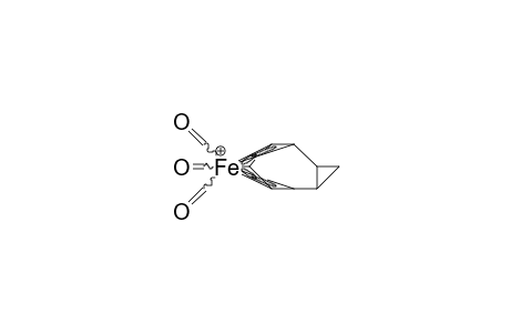 Bicyclo(5.1.0)octa-2,5-dien-4-yl tricarbonyl iron cation