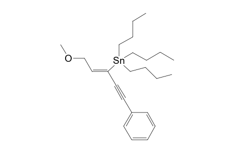 Tributyl-[(Z)-3-methoxy-1-(2-phenylethynyl)prop-1-enyl]stannane