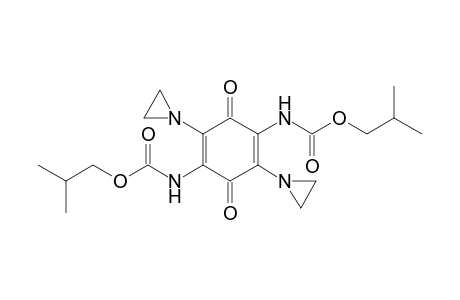 2-methylpropyl N-[2,5-bis(aziridin-1-yl)-4-(2-methylpropoxycarbonylamino)-3,6-bis(oxidanylidene)cyclohexa-1,4-dien-1-yl]carbamate