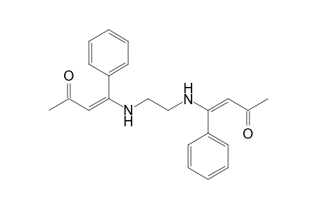 (3E)-4-[(2-([(1E)-3-Oxo-1-phenyl-1-butenyl]amino)ethyl)amino]-4-phenyl-3-buten-2-one