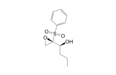 (S)-1-[2-(Phenylsulfonyl)oxiranyl]butan-1-ol
