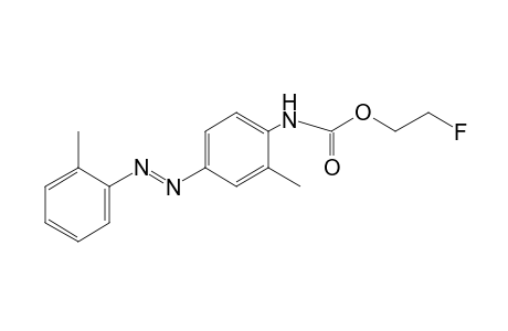 2-METHYL-4-(o-TOLYLAZO)CARBANILIC ACID, 2-FLUOROETHYL ESTER