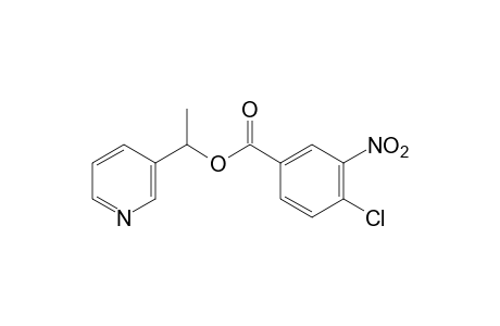 a-methyl-3-pyridinemethanol, 4-chloro-3-nitrobenzoate(ester)