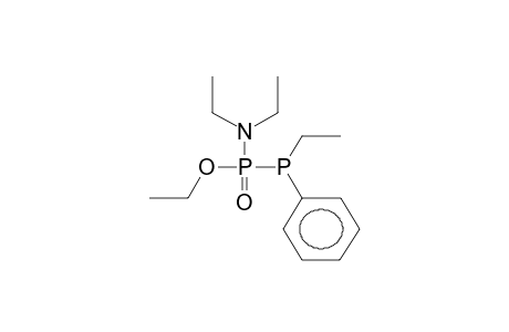 1-PHENYL-1-ETHYL-2-ETHOXY-2-DIETHYLAMINODIPHOSPHINE-2-OXIDE