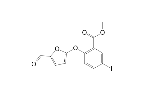 5-(2'-METHOXYCARBONYL-4'-IODOPHENOXY)-FURFURAL