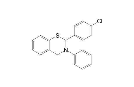 2-(4'-Chlorophenyl)-3,4-dihydro-3-phenyl-2H-1,3-benzothiazine