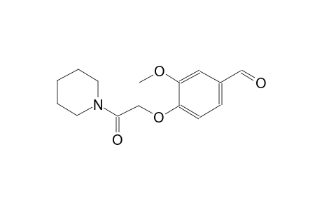 benzaldehyde, 3-methoxy-4-[2-oxo-2-(1-piperidinyl)ethoxy]-