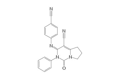 (E/Z)-3-(4-Cyanophenyl)imino-1-oxo-2-phenyl-1,2,3,5,6,7-hexahydropyrrolo[1,2-c]pyrimidine-4-carbonitrile