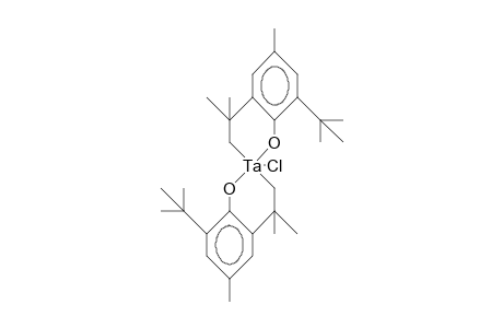 Bis(2,6-di-tert-butyl-4-methyl-phenoxy)-chloro-tantalum complex