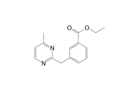 Ethyl 3-[(4-methylpyrimidin-2-yl)methyl]benzoate