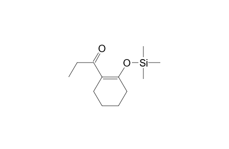 1-Propanone, 1-[2-[(trimethylsilyl)oxy]-1-cyclohexen-1-yl]-