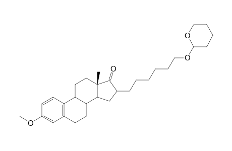 (13S)-3-methoxy-13-methyl-16-(6-(tetrahydro-2H-pyran-2-yloxy)hexyl)-7,8,9,11,12,13,15,16-octahydro-6H-cyclopenta[a]phenanthren-17(14H)-one