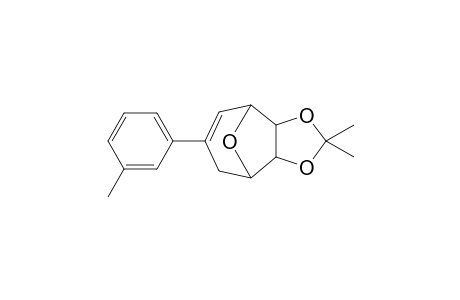6,7-Isopropylidenedioxy-3-(3'-methylphenyl)-8-oxabicyclo[3.2.1]oct-2-ene