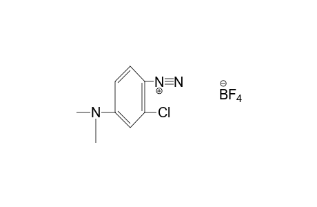 2-CHLORO-4-(DIMETHYLAMINO)BENZENEDIAZONIUM TETRAFLUOROBORATE (1-)