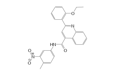 2-(2-ethoxyphenyl)-N-(4-methyl-3-nitrophenyl)-4-quinolinecarboxamide