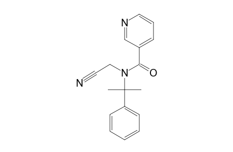 N-CYANOMETHYL-N-(1-METHYL-1-PHENYLETHYL)-NICOTINAMIDE