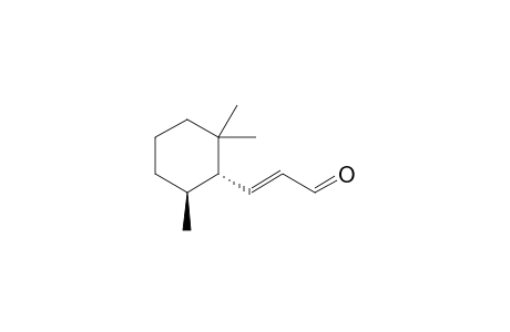 (E)-3-[(1S,6S)-2,2,6-trimethylcyclohexyl]-2-propenal