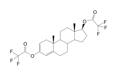 Testosterone 2-enol, O,O'-bis-TFA