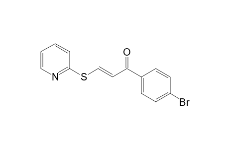 (2E)-1-(4-Bromophenyl)-3-(2-pyridinylsulfanyl)-2-propen-1-one