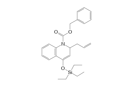 (phenylmethyl) 2-prop-2-enyl-4-triethylsilyloxy-2H-quinoline-1-carboxylate