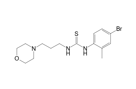 1-(4-bromo-o-tolyl)-3-(3-morpholinopropyl)-2-thiourea