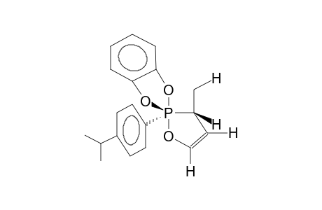 SYN-2-(4-ISOPROPYLPHENYL)-2,2-PHENYLENEDIOXY-3-METHYL-1,2-OXAPHOSPHOL-4-ENE