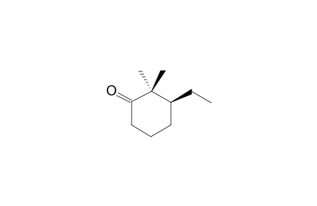 (+)-(3S)-3-ETHYL-2,2-DIMETHYLCYClOHEXAN-1-ONE