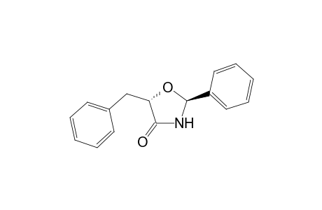(2S,5S)-5-benzyl-2-phenyl-1,3-oxazolidin-4-one