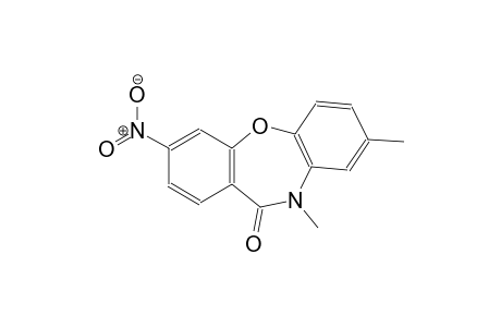 dibenzo[b,f][1,4]oxazepin-11(10H)-one, 8,10-dimethyl-3-nitro-
