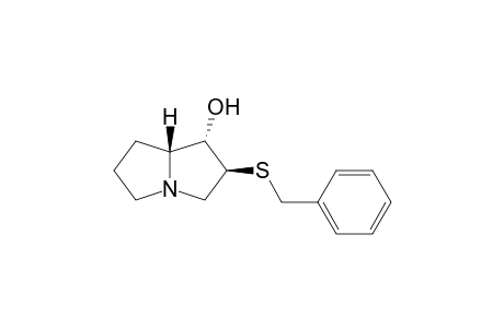 1H-Pyrrolizin-1-ol, hexahydro-2-[(phenylmethyl)thio]-, (1.alpha.,2.beta.,7a.beta.)-(.+-.)-