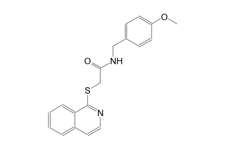 acetamide, 2-(1-isoquinolinylthio)-N-[(4-methoxyphenyl)methyl]-