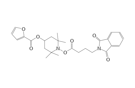 1-{[4-(1,3-dioxo-1,3-dihydro-2H-isoindol-2-yl)butanoyl]oxy}-2,2,6,6-tetramethyl-4-piperidinyl 2-furoate