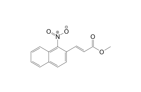 (E)-3-(Nitronaphthalen-2-yl)-acrylic acid methyl ester